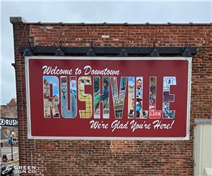 City of Rushville: Custom Flexface Banner System