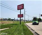 Access Medical Clinic: Custom Pylon Sign Face Replacement