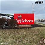 Applebee&#39;s (Center Grove, IN): Custom Restaurant Ground Sign Refurbish