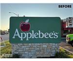 Applebee&#39;s (Muncie, IN): Custom Monument Sign Face Replacement