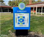 BCSC McDowell Education Center: Custom School Directory Sign