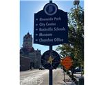 City of Rushville Wayfinding: Custom Map Graphic Overlays