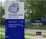 Columbus North High School: Custom Wayfinding Signs