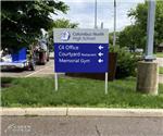 Columbus North High School: Custom Wayfinding Signs