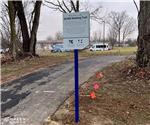 Decatur County Memorial Hospital: Custom Hospital Walking Trail Signs