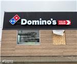 Dominos (Rushville, IN): Custom Restaurant Wall Signs