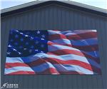 Fred Sturchi: Custom Patriotic Barn Flag