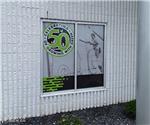 Green Sign Company - Custom Perforated Vinyl Window Graphics