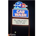 Kennelly &amp; Daughters Car Wash: Custom Car Wash Pylon Sign