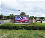 Noblesville High School: Custom Digital Main ID School Sign