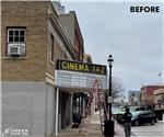 The Wayne Theatre: Custom Marquee Renovation Project