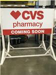 GSC 300 Series Temporary Site Sign CVS Pharmacy Westfield IN