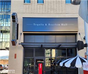 Agave & Rye: Custom Lighted Restaurant Blade Sign