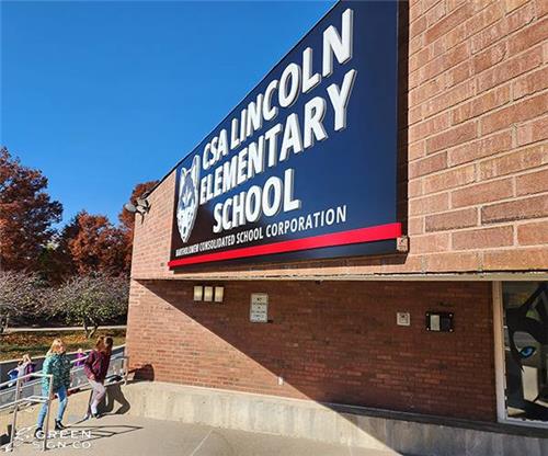 BCSC CSA Lincoln: Custom School Wall Sign