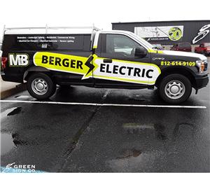 Berger Electric: Custom Business Truck Graphics