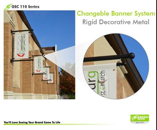 Changeable Banner Systems