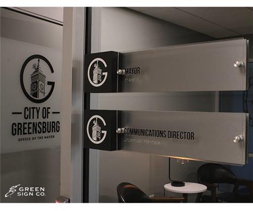 City of Greensburg - Custom ADA Signs