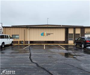 DSI Services (Greensburg, IN): Custom Non Lit Lettering