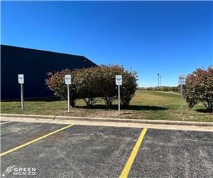 Decatur County Memorial Hospital: Custom Parking Lot Signs