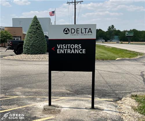 Delta Faucet Co.: Custom Directional Signs