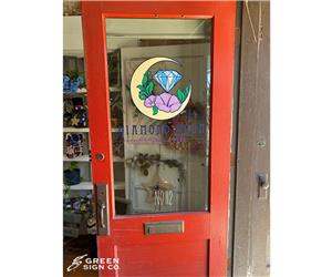 Diamond Moon: Custom Door Graphics