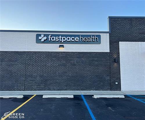 Fast Pace Health Urgent Care (LaPorte, IN): Custom Health Care Clinic Channel Letters