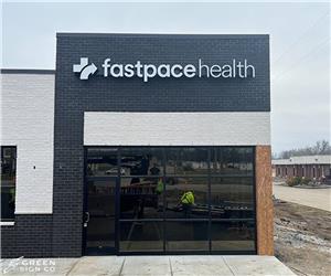 Fast Pace Health Urgent Care (Linton, IN): Custom Health Care Clinic Channel Letters