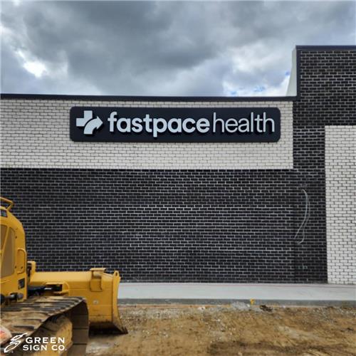 Fast Pace Health Urgent Care (Martinsville, IN): Custom Health Care Clinic Channel Letters