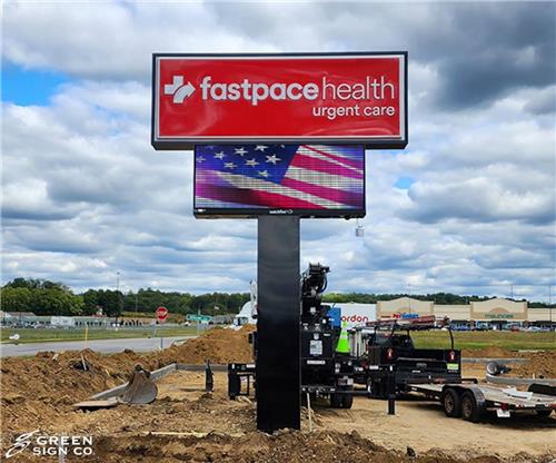 Fast Pace Health Urgent Care (Martinsville, IN): Custom Health Care Clinic Signs