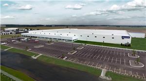 GSC 600 Series Internally Illuminated Faurecia Wall Sign Columbus Indiana