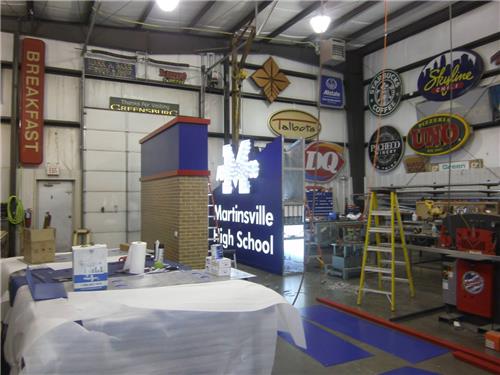 GSC 600E Sign Series Electronic Message Center Martinsville High School Martinsville Indiana