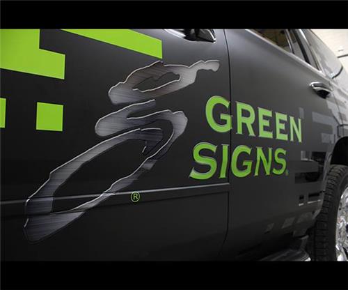 Green Sign Company - Company Vehicle Wrap