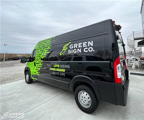 Green Sign Company: Custom Company Fleet Vehicle Graphics