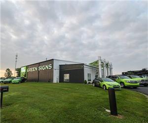 Green Sign Company: Custom Company Fleet Vehicle Graphics
