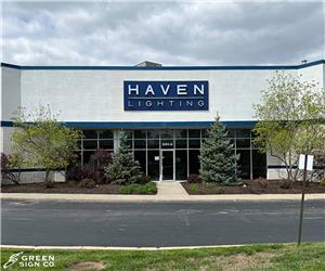 Haven Lighting: Custom Internally Illuminated Channel Letters