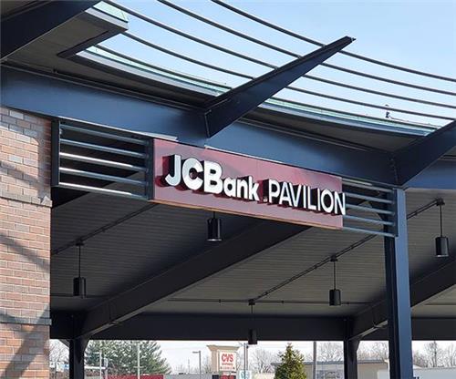 Jackson County Bank: Custom Pavilion Channel Letters
