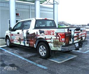 Lowe's Pellet & Grain - Custom Vinyl Truck Graphics