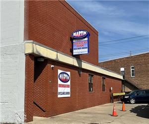 Martin Overhead Door - Custom Internally Illuminated Blade Sign