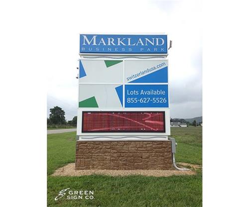 Midland Business Park: Custom Multi Tenant Sign