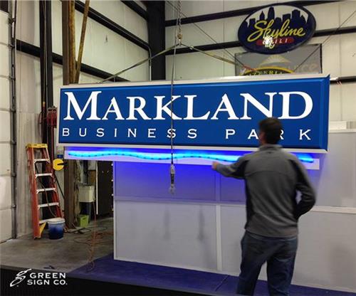 Midland Business Park: Custom Multi Tenant Sign