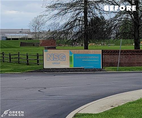 NSG Group: Custom Sign Face Replacement &amp; Lighting Upgrades