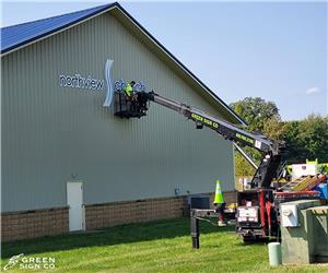 Northview Assembly of God Church: Custom Non-Lit Church Wall Sign - Columbus Indiana
