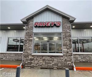 Pavey's (Milroy, IN): Custom Internally Illuminated Channel Letters