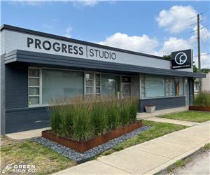 Progress Studios: Custom Dimensional Wall Sign