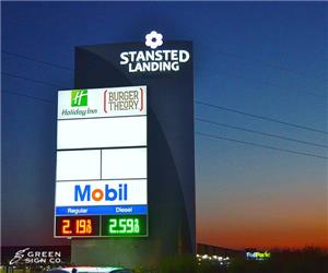 Stansted Landing: Custom Multi-Tenant Sign