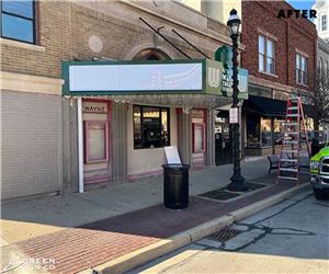 The Wayne Theatre: Custom Marquee Renovation Project
