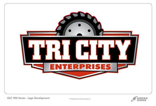 Tri City Enterprise: Custom Logo Design