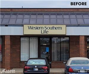 Western & Southern Life: Custom Insurance Firm Lighted Channel Letters