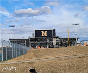 Noblesville High School: Branding Football Stadium