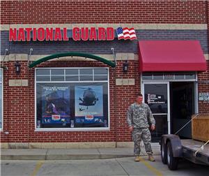 GSC 750 Series National Guard Channel Letters Lawrenceburg IN